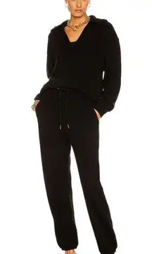 NWT Citizens of Humanity Laila Casual Fleece Sweatpants in Black sz XS