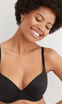 Aerie Sunnie Demi Push Up Bras in Black Size‎ 36A Set of Two