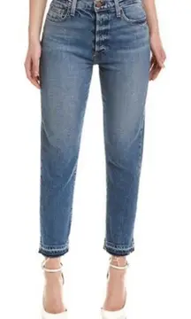 Alice + Olivia Amazing‎ High Rise Girlfriend Slim Jean Best Intentions Size 24