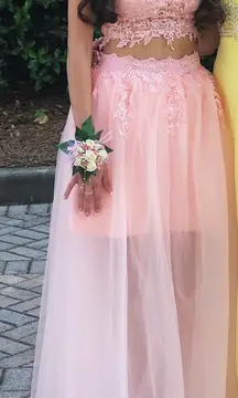 Prom Dress Two Piece