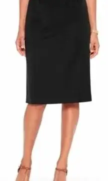 Pendleton Black Skirt Women 18 Petite Black Virgin Wool Pencil Skirt‎ Career