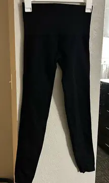 SPANX black high rise leggings size medium