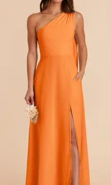 Birdy Grey Melissa Dress in Apricot Chiffon Size XS Formal Wedding Bridesmaid