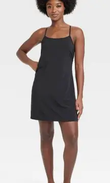 Black Strappy Active Dress