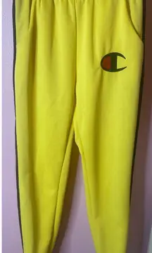 Champion Yellow  Joggers