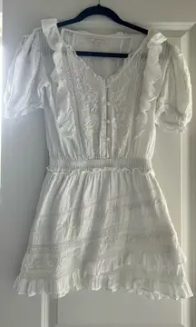 Love Shack Fancy Dress Mini White/Cream