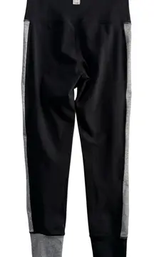 Vuori Women's Black Gray High‎ Rise Origin Two Tone Legging 7/8  Small Stretch