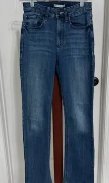 Elizabeth and James Dark Wash Flare Jeans