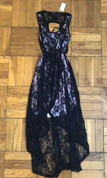 Lace Black Dress