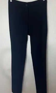 Ann Demeulemeester Womens 40 SMALL Black Skinny Dress Pants 36” inseam