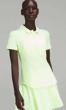 Lululemon Quick-Drying Short Sleeve Polo Shirt Faded Zap