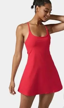 Halara Red Jakarta  Poinsettia Everyday Cloudful Air Fabric SZ M #1663