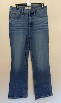 Madewell‎ Medium Wash Cali Demi-Bootcut Denim 5-Pocket Blue Jeans Womens 29