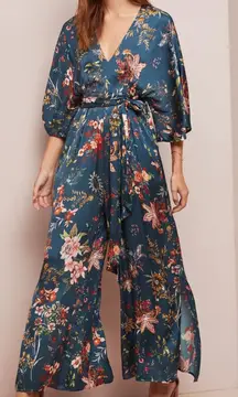 Anthropologie dRA Bellisima Floral Jumpsuit