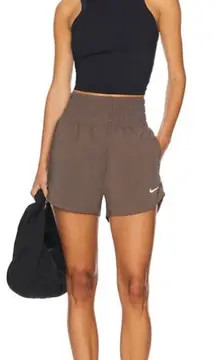 Nike Dr Fit One Ultra High-Waisted Brief Lined Active Shorts Size XL