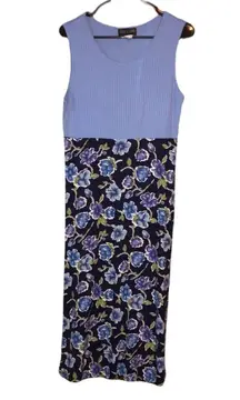 Vintage Byer Studio California Floral Woman’s Maxi Dress Size 10