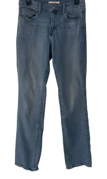 Levi's Women's Size‎ 6 Light Wash 505 High Rise Straight Jeans