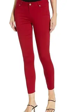 Tommy Hilfiger Madison Skinny Ankle Red Pants Size 14 NWT‎