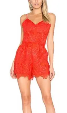 Lovers + Friends Shorts Romper‎