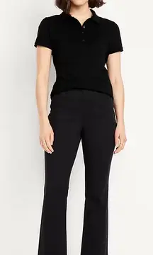 Old Navy Black High waisted uniform Boot cut pants size 10