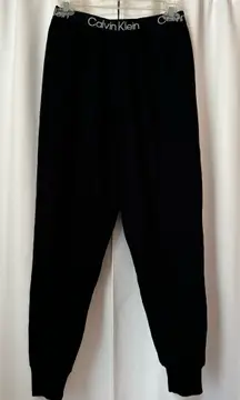 Calvin Klein Black Joggers with Logo Size Small