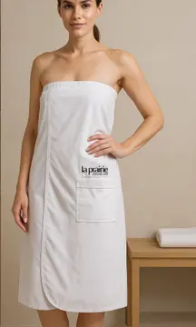 La Prairie Switzerland Spa Wrap Towel Skirt by Chadsworth & Haig OSFM White