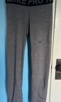 Pro Gray Dri-Fit Leggings