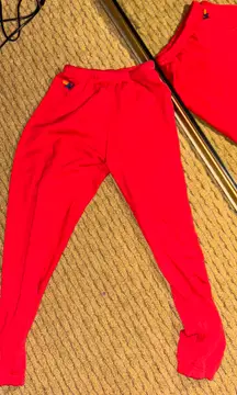 Red  Bolt Sweatpants