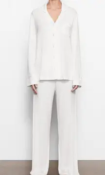 Skims Soft Lounge Sleep Set in Marble, Size Medium