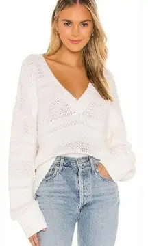 House of Harlow 1960 x REVOLVE Conor Sweater in White