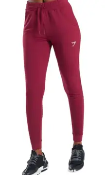 Women’s Pippa Burgundy Training Joggers, large