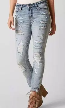 Daytrip Refined Lynx High Rise Skinny Stretch Jean