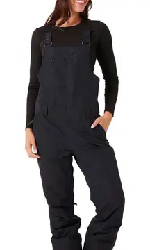Roxy Snow Bib Rideout Black  Women’s XS Dry Flight Technology New $259