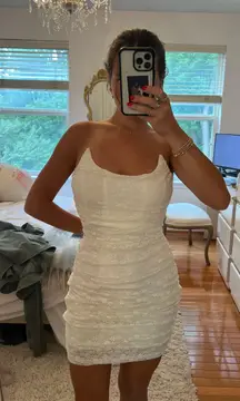 White Lace Dress