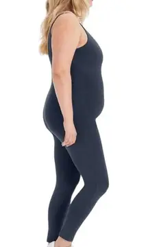 NWT 6XL Girlfriend Collective Midnight Blue Scoop Back Unitard 28.5" Inseam