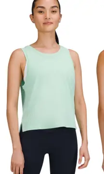 Lululemon Train to Be Tank Top Women's 10* Wild Mint Active Workout Activewear