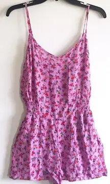 Pockets Floral Boho Romper 