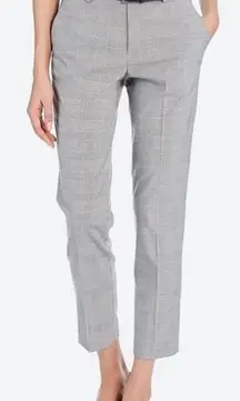 Uniqlo Smart Style EZY Ankle Length Pants in Glen Check Plaid