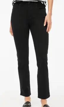 J. CREW Essential Straight Jean All-day Stretch Size 28 Black NEW Casual BT022