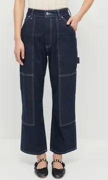 NEW loeffler randall Molly Workwear Jean 0