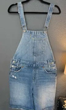 Levi’s Stylish Blue Denim Shortall