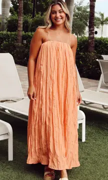 Orange Maxi Dress