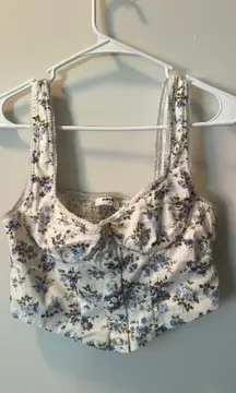 Rumored Floral Corset Top
