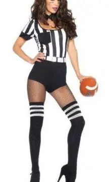 WOMENS NO RULES REFEREE COSTUME