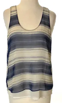 Calvin Klein Jeans Sleeveless Fully Lined Blouse.