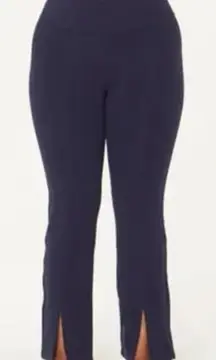 Brand New  Ruby Ribbon Women's Size 2XL XXL Split Ankle Leggings Blue