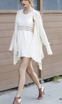 Free People Daisy Waist Merlot Dress Size 4