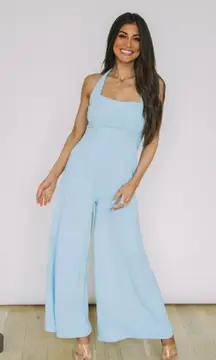 These Three Boutique Blue Jumpsuit