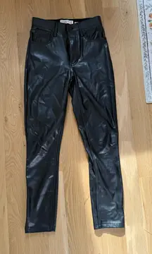 Abercrombie Leather Pants