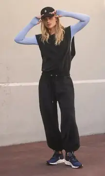 FREE PEOPLE Movement Throw And Go Onesie in Gray Size